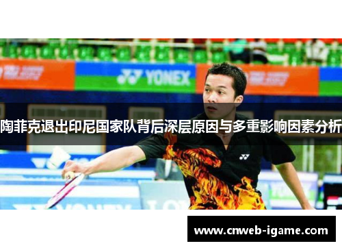 陶菲克退出印尼国家队背后深层原因与多重影响因素分析 陶菲克退出印尼国家队背后深层原因与多重影响因素分析